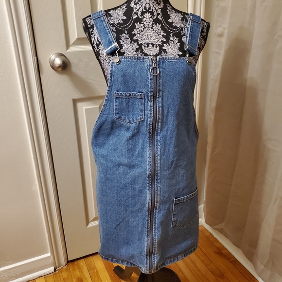 Jean Overall Skirt - Grey Condition - Picture 3 of 5